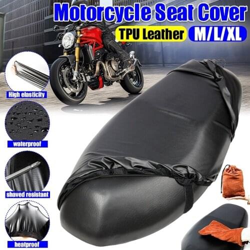 Motorcycle Seat Cover Waterproof Dust UV Protector Motorbike Scooter Seat cover Cushion Protector Motorcycle Accessories