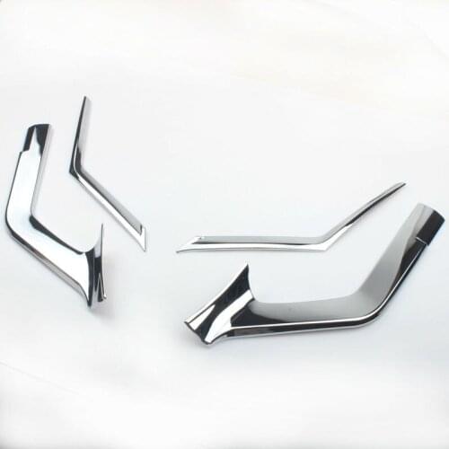 Hot ABS Chrome Front grille decoration cover trim stickers case for nissan x-trail x trail xtrail Rogue T32 car 2014 2015 2016