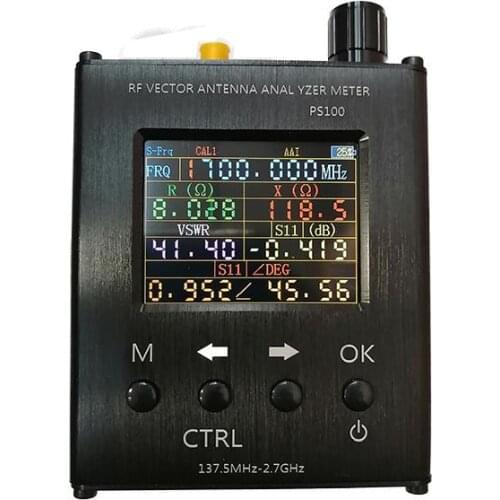 Dreamburgh Antenna Analysis Measuring Instrument Meter Vector Antenna Tester Standing Wave Meter Talent Tester 140M-2.7GHz