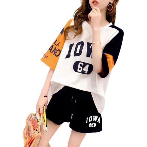 Summer Women Comfortable Cute Pajama Set Girl Print Pyjama Set Short Sleeve Sleepwear Suit Home Clothes for Girl Sets