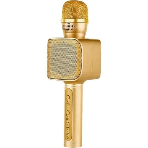 Top Deals Wireless Microphone Karaoke Portable Microphone for Family KTV Outdoor Activities Childrens Gifts