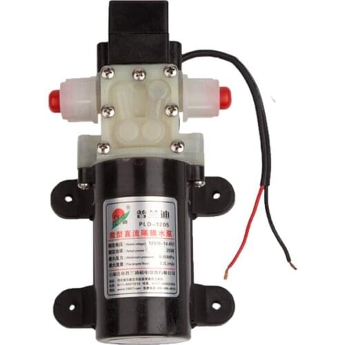 PLD1201-PLD2203 0.4Mpa-1Mpa Diaphragm Water Pump Self-Priming High Pressure Sprayer Pump 12V/24V