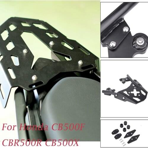 Motorcycle FOR HONDA CB500X 2013-2018 CB500F CBR500R 2013-2015 Rear support luggage rack Support saddle bag carrier rack kit