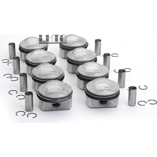 Pistons Rings Set 84.5mm STD / Wrist 20mm For V W Toua reg AUDI S5 A6 A8 Q7 4.2