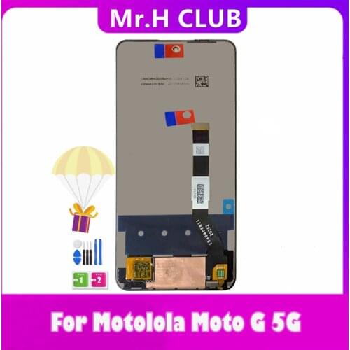 NEW 6.7" LCD For MOTOROLA MOTO G 5G XT2113-3 LCD Display With Touch Screen Digitizer Assembly + Repair Tool For Moto G5G LCD