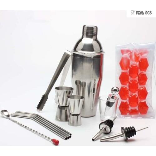 New cocktail shaker set ice bag hot wine tools combination cocktail bar tool set home mixing kit