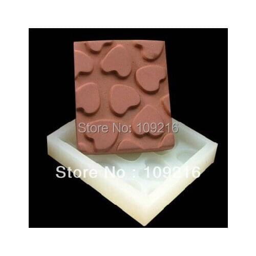 Wholesale !!!1pcs Mini Little Love (C0036) Silicone Handmade Chocolate/Jelly/Pudding DIY Mold