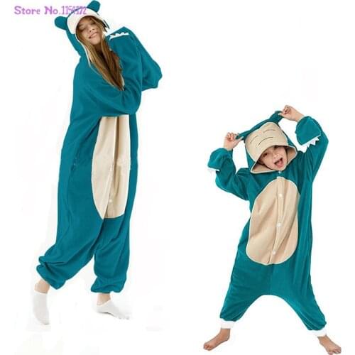 New Pajama Anime Onesies For Adult Men Onsie Boy Girls Pijamas Fleece One-Piece BodysuitAnimal Kigurumi Kids Cartoon Suit Women