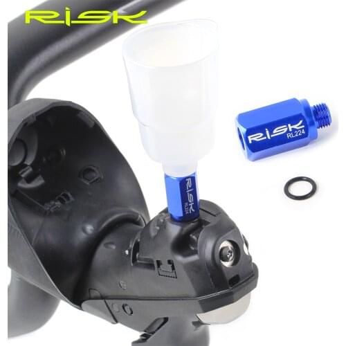 Bicycle Hydraulic Disc Brake Bleed Funnel Adapters For Shimano R9120 ST-R9170 MTB Bike Conversion Road Hand Shift Repair Tool