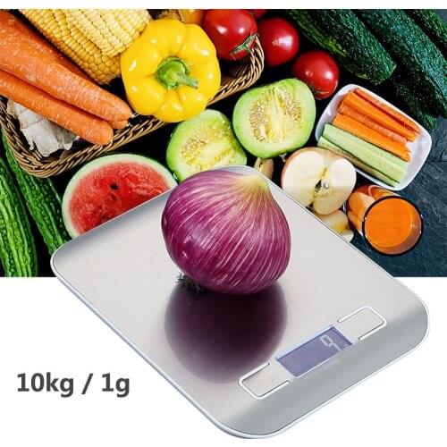Kitchen scale 10KG/1g Balance Quality Electronic Scales weighting food scales Portable digital scales for Kitchen 1000g