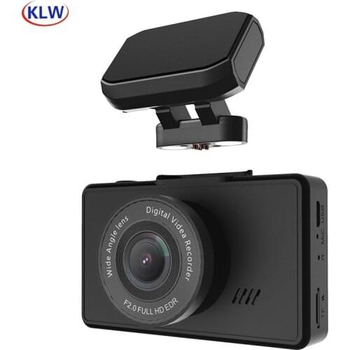 KLW Dual Dash Cam Ultra HD 1080P Car Mini Camera Electrnic Dog Data WIFI GPS Night Vision 24H Parking Monitor Looping Record