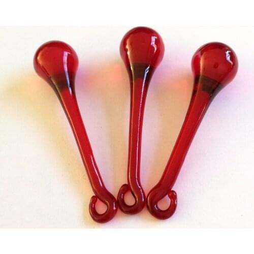 Crystal Lamp Parts Lt.siam Raindrop Pendant 16*60mm 50pcs For Lighting Decoration Pendants Big Promotion