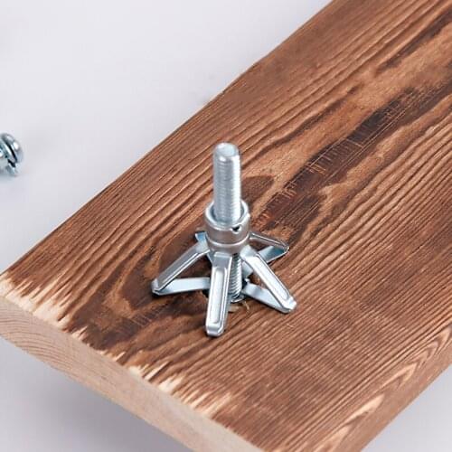 10 Pcs/20 Pcs Hollow Expansion Bolt Hollow Wall Plasterboard Wall Fastener Gecko Tool Plasterboard Tension Gun Accessories