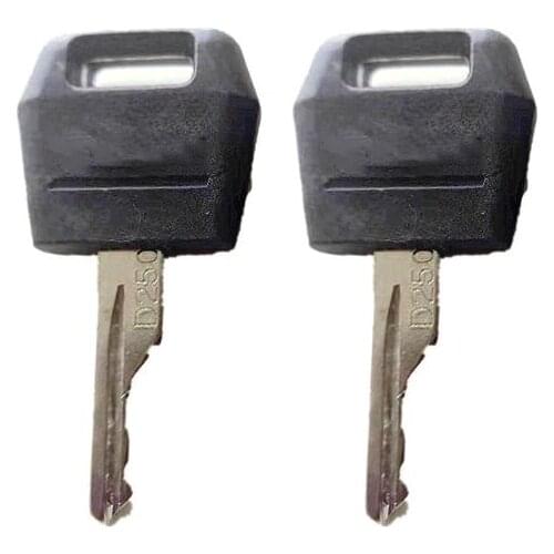 2 KEY For New Holland Ignition Key Part # 47457834 key For Case IH Tractor Starter Ignition Key 1964831C2 D250 OEM - New