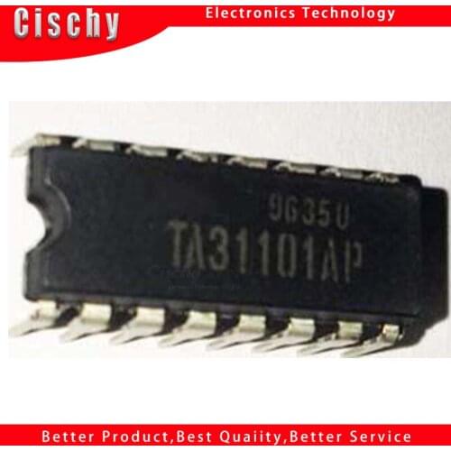5pcs/lot TA31101AP = YD31101 = UTC31101 = SP31101 DIP-16 In Stock