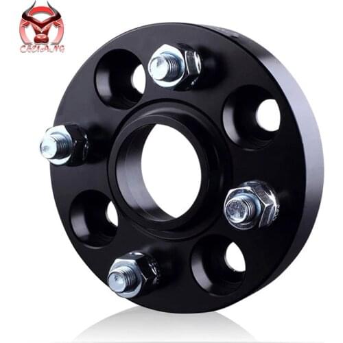 Car Spacing Wheel Spacers 4x100 Hubcentric 56.1mm Aluminum Adapter Gasket 15/20/25/30mm Flange For Honda Fit Jazz Separadores