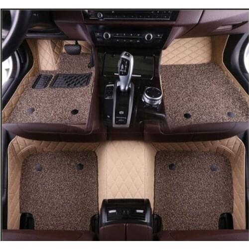 Car floor mats for auto Ford escort fiesta mondeo Focus Fiesta Edge Explorer Taurus S-MAX F150 Everest mustang car styling