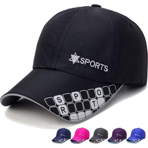 New Summer Travel Climbing Hiking Cycling Fishing Thin Quick Drying Baseball Cap For Men Women Outdoor Sports Suncreen Hat A167