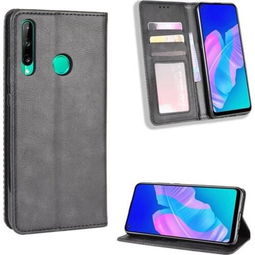 For Huawei Honor 9C Case For Huawei Y7P Luxury Flip PU Leather Wallet Magnetic Adsorption Case For Huawei P40 Lite E Phone Bags