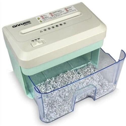 AR210D 2.1L Electric Mini Shredder File Shredder Strip Office Home High Power Electric Shredding 110-220V paper shredder 156mm