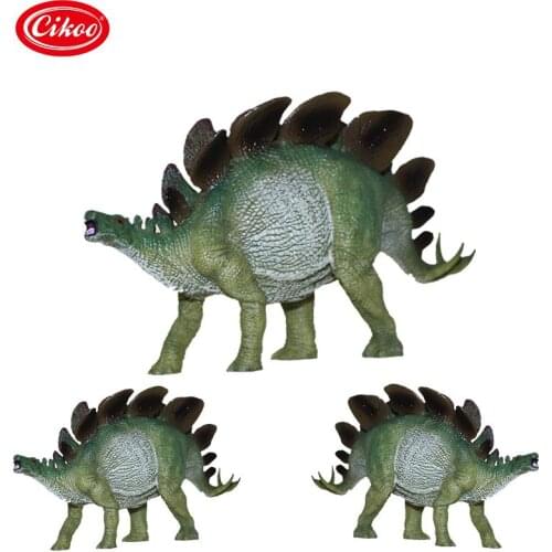 Jurassic Stegosaurus Dinosaur Action Figure Toys Plastic Animal Model Hight Simulation Kids Gifts