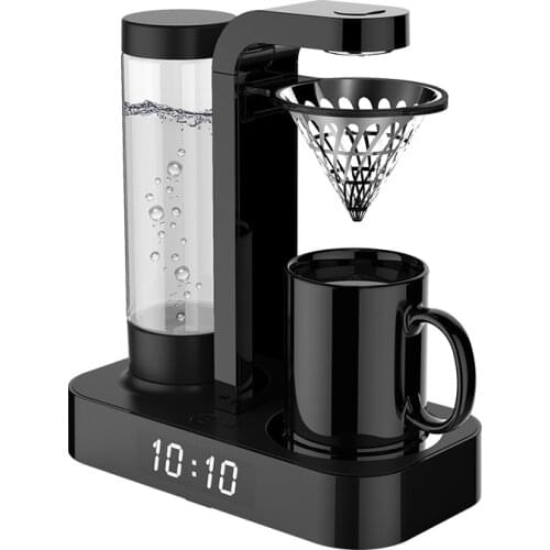 Household Coffee Machine Clock Automatic American Drip Office Mini Coffee Pot Machine Hand Punch Coffee Machine 220v 600w EG