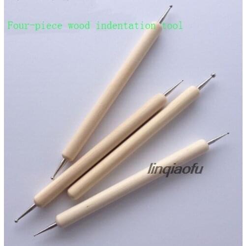 Clay plastic clay pottery tool creasing pen sculpture tool point drill pen