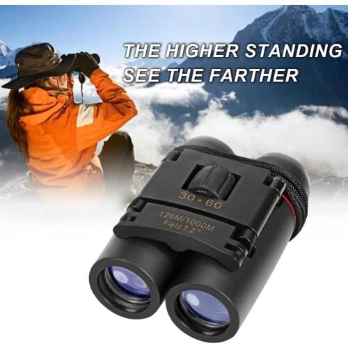 Auto focus Pocket Mini Double Tube Day And Night Vision 10X Zoom Mini Compact Foldable Binoculars For Hiking Hunting,Outdoor