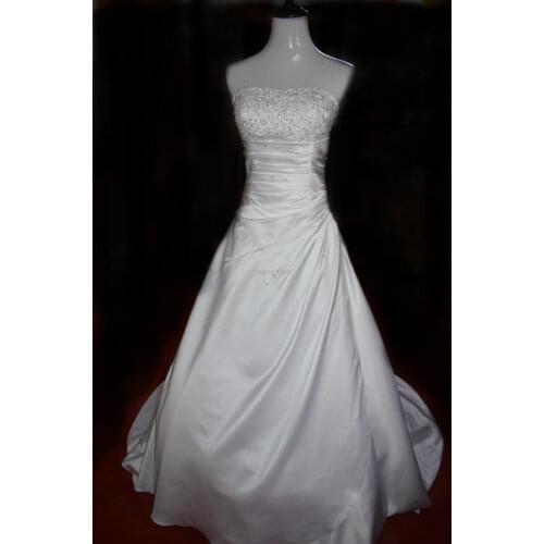 LYJ Angel's Wedding Dress Womens Satin Dresses
