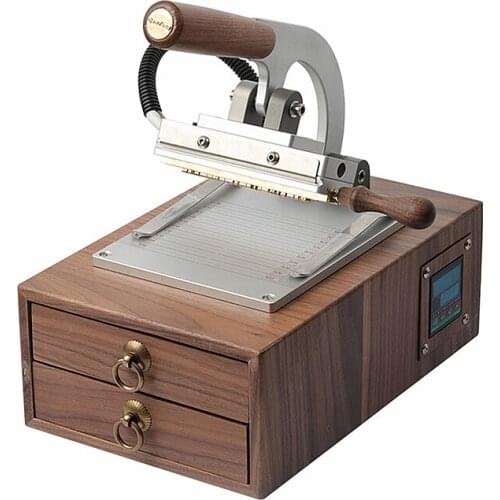 Hand-Held Leather Hot Stamping Machine Bronzing Machine Copper Mould Stamp Wooden Paper Labeling Soldering Hot Pressing Iron