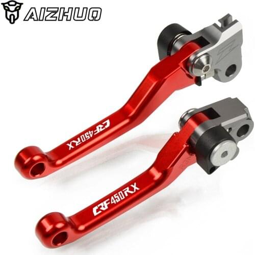 CNC Pivot Brake Clutch Levers FOR HONDA CRF450RX CRF450 RX 450RX CRF 450 RX 2017-2019 2018 Motorcycle Dirt Pit Bike Levers