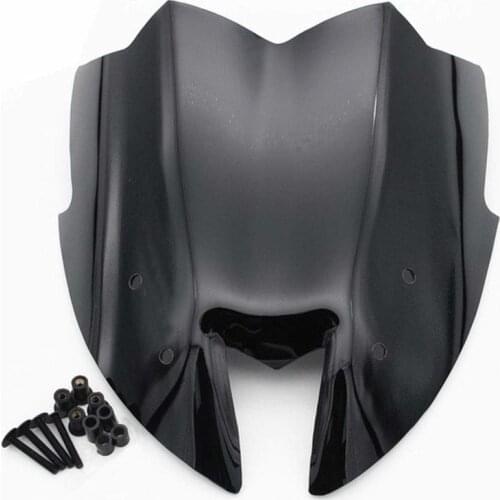 Motorbike Windshield Windscreens Wind Deflector Double Bubble For Kawasaki Z800 z800 2013 2014 2015 2016