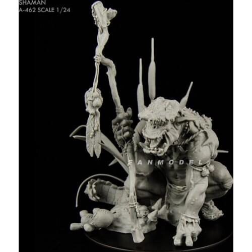 1/24 75mm Resin model kits figure colorless and self-assembled A-462