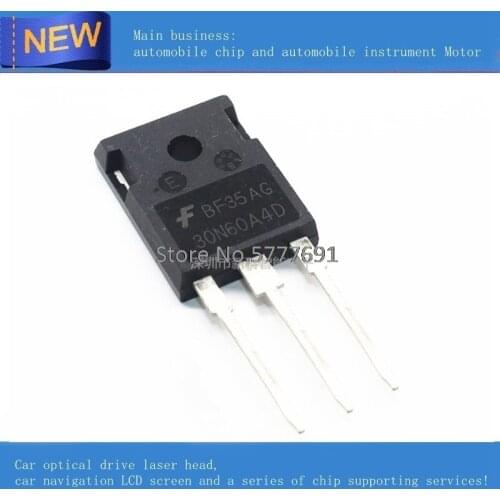 10pcs/lot HGTG30N60A4D G30N60A4 DIGBT tube IGBT 600V 75A TO-247