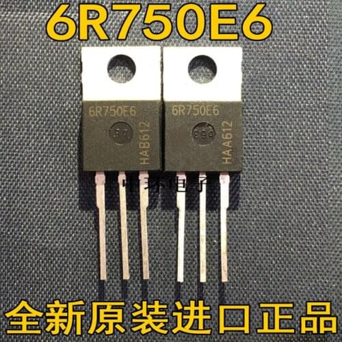 10 PCS PA60R750E6 6R750E6 TO220 5.7A/650V