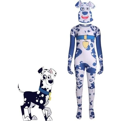 21 new role playing 101 loyal dogs Halloween childrens performance costume 101 Dalmatian Cruella childrens performance costume