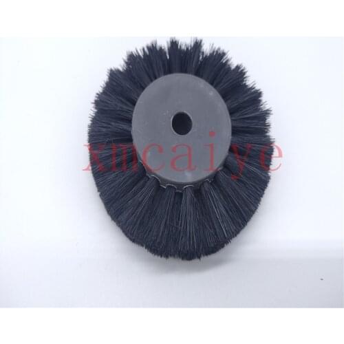 3 F and diamonds 3000 printing machine Black bristle brush wheel Size 7X65X12mm brush wheel