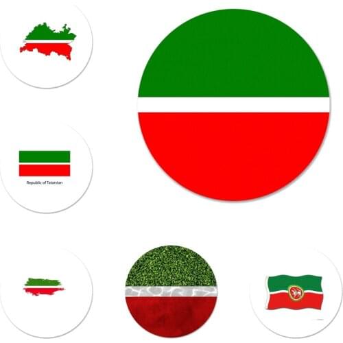 58mm Tatarstan National flag Kitchen Home Decor Refrigerator Magnetic Stickers Opener Beer Coke