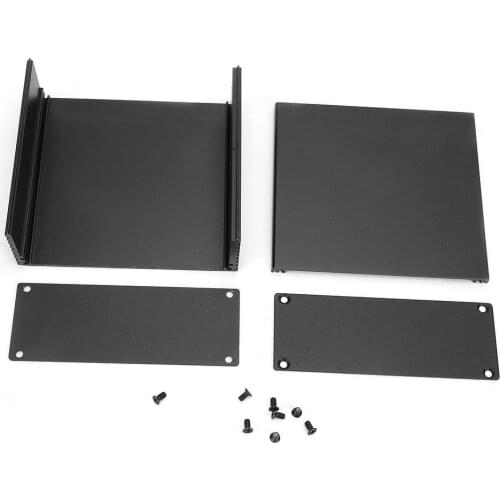 Circuit Board PCB Instrument Aluminum Cooling Box DIY Electronic Project Instrument Case Connector Waterproof Circuit Board