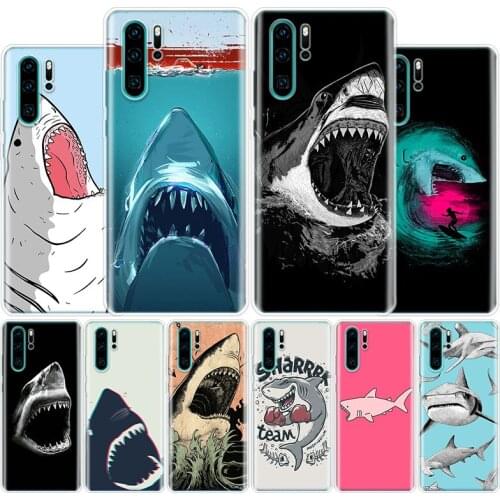 Ocean Whale Sharks Fish Cover Phone Case For Huawei Honor 10 9 20 Lite 9X 8X 8S 8A 7X 7A Pro Y5 Y6 Y7 Y9 2019 10i20i V20 V30