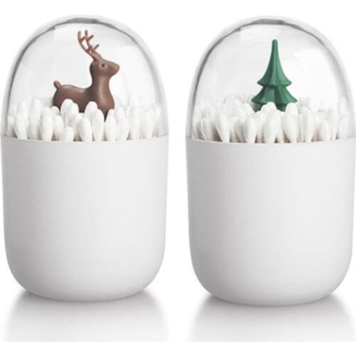 Creative cartoon animal toothpick holder Home storage box Key container Cotton buds box dispenser Home Decor Accessories