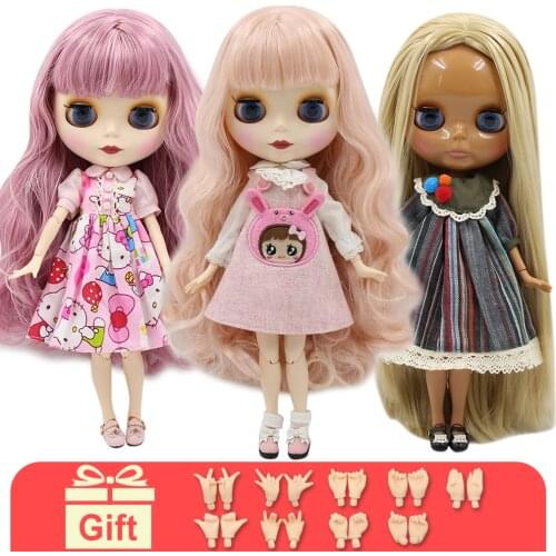 ICY DBS Blyth doll nude joint body matte face 1/6 BJD Can Changed Makeup and Dress DIY on sale