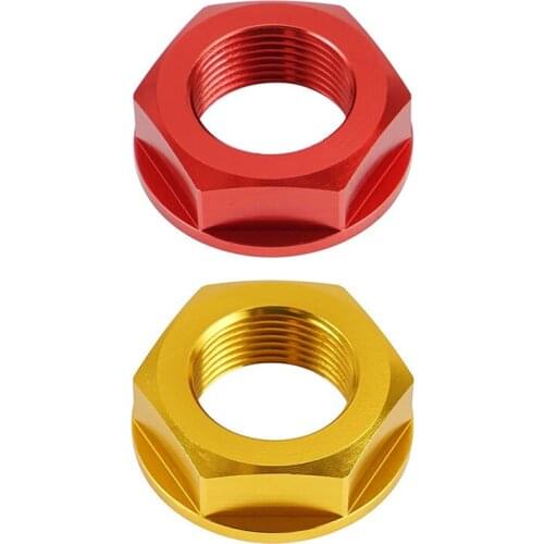 M22 Motorcycle Rear Wheel Axle Nut Screw Bolt for Honda Yamaha Kawasaki Suzuki CRF YZF KXF RMZ