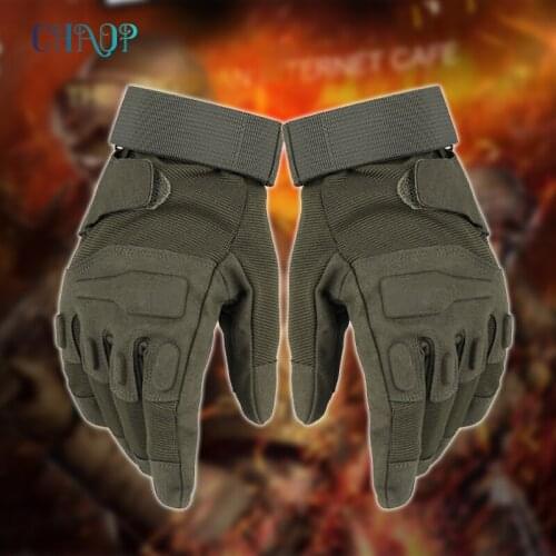 Mens Tactical Gloves Military Army Police Paintball Mittens Outdoor Sport Combat Full Winter Gloves Women Tactical Gloves 2021