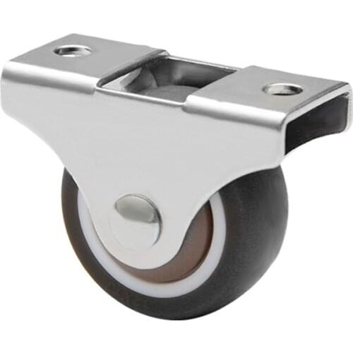 4PC Furniture Directional Wheel Drawer Bookcase Small Pulley Small One-Way Wheel Furniture Directional Wheel Hardware Accessorie