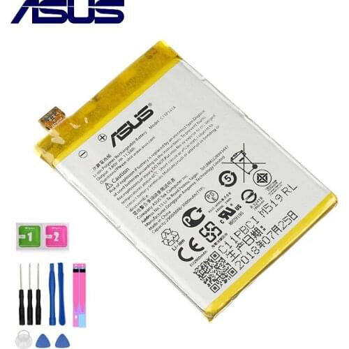Original 3000mAh C11P1424 Battery for ASUS ZenFone 2 ZE550ML ZE551ML Z00AD Z00ADB Z00A Z008D Phone Battery with Free Tools