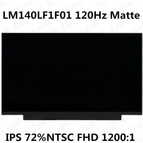 Original LM140LF1F01 LM140LF1F-01 LCD LED Screen 14" 120HZ 40-pin FHD Replacmenet IPS Display monitor for Asus ga401I