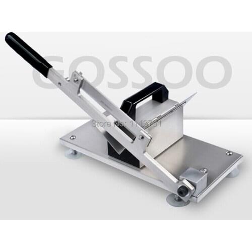 All stainless steel Meat Slicing Machine Manual Meat Slicer Cutter Use for Home, Restaurant, Hotel