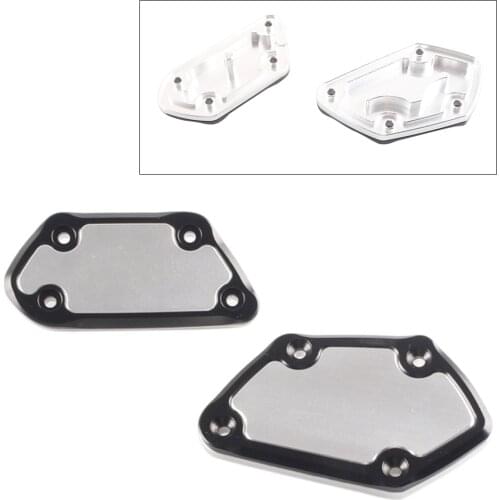 Silver Motorcycle Front Brake Clutch Master Cylinder Reservoir Caps Cover For BMW R1200GS ADV 2013 2014 2015 2016 2017