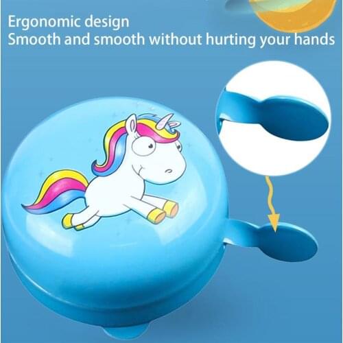 1PCS Cute Bicycle Bell Super Loud Cartoon Bell for Childrens Bike Balance Bike Scooter Bicycle Bell Gift for Birthday Day